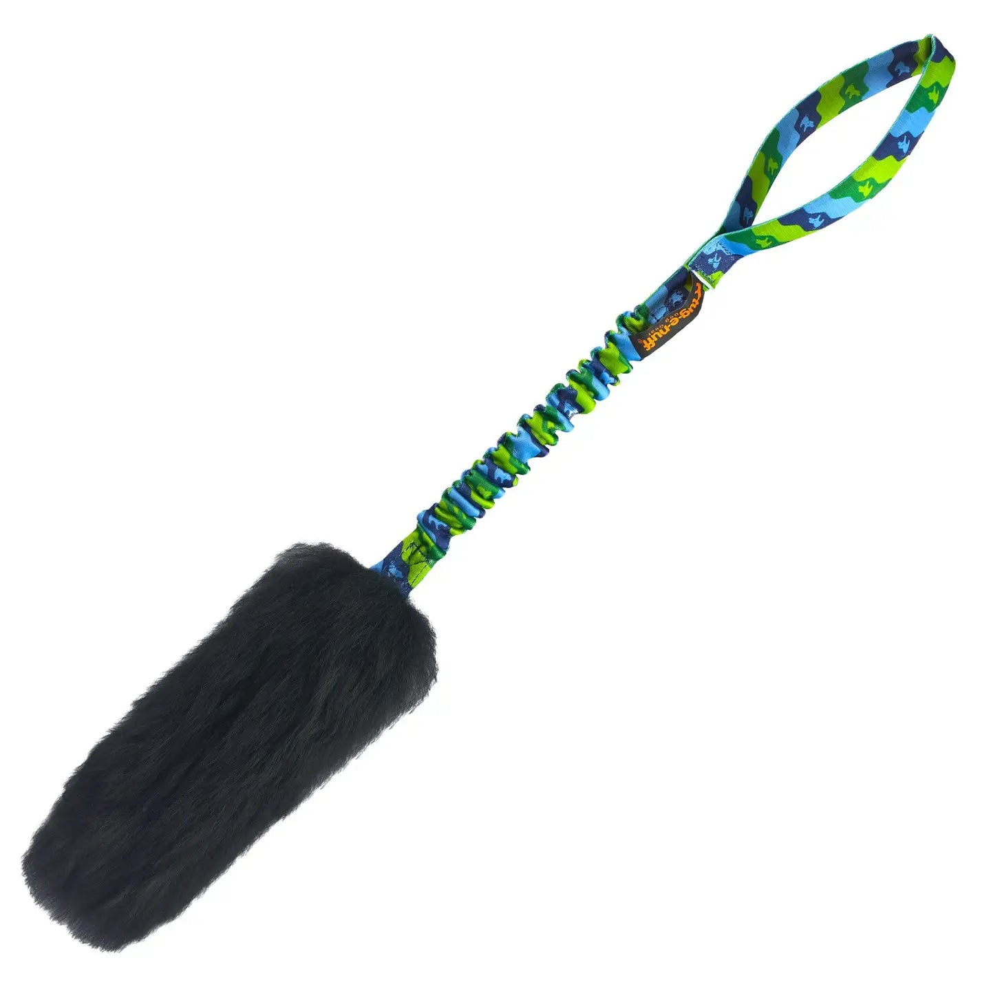 Wondabaa Sheepskin Bungee Tug - Tug-E-Nuff